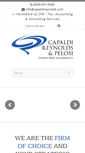 Mobile Screenshot of capaldireynolds.com